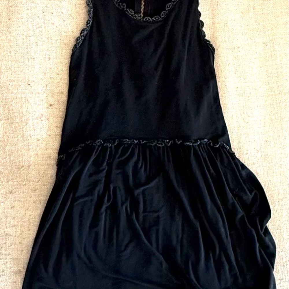 POL Black Sleeveless Kids Dress
